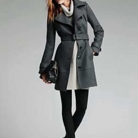 Banana Republic Jackets & Blazers - BANANA REPUBLIC Italian Wool Trench Coat